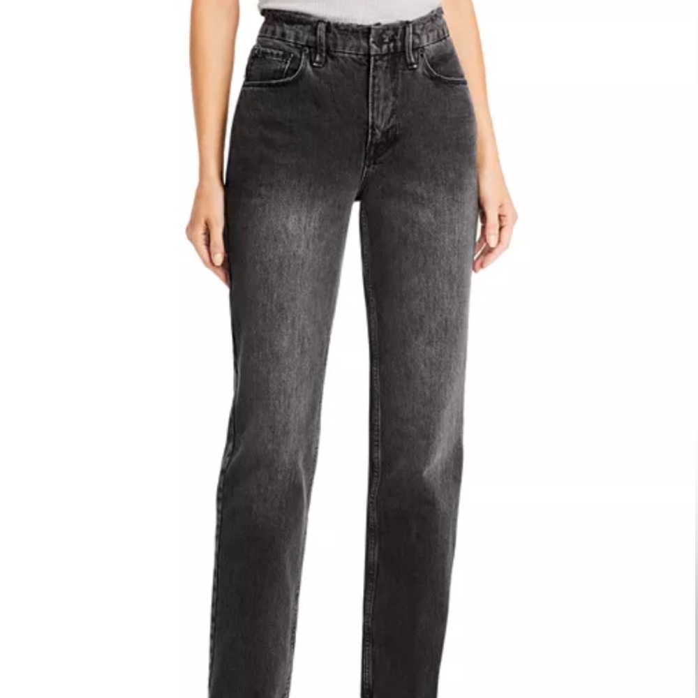 GOOD AMERICAN Good Icon Jeans in Black251. NEW NEVER WORN.